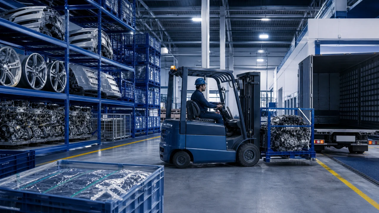 Automotive logistics operations supported by Zyflox Global