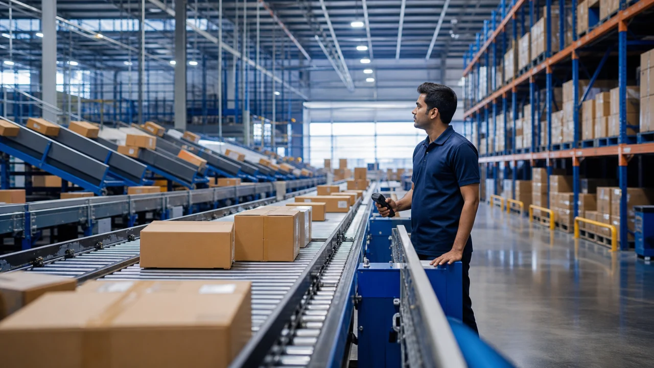 E-Commerce logistics operations supported by Zyflox Global