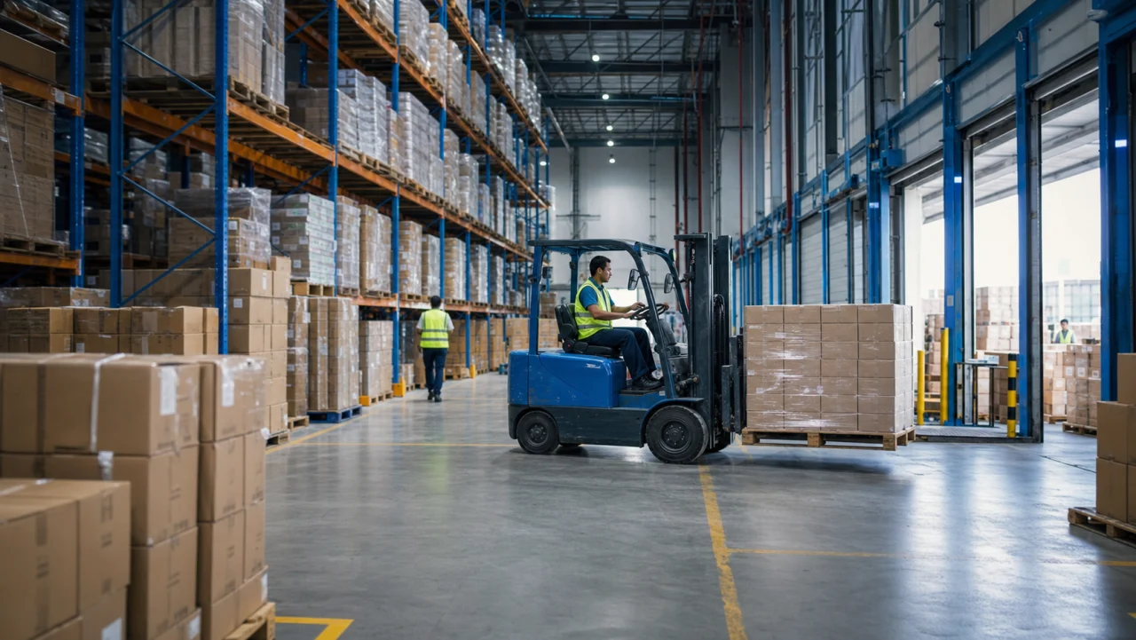 FMCG logistics operations supported by Zyflox Global