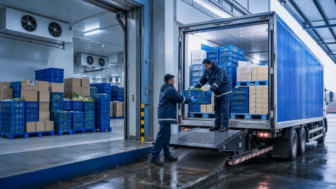 Food & Beverage logistics operations supported by Zyflox Global