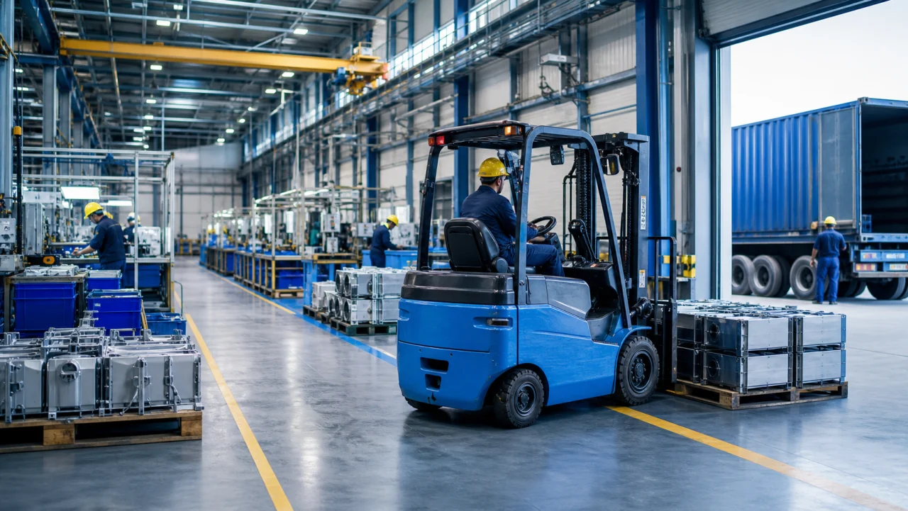 Manufacturing logistics operations supported by Zyflox Global