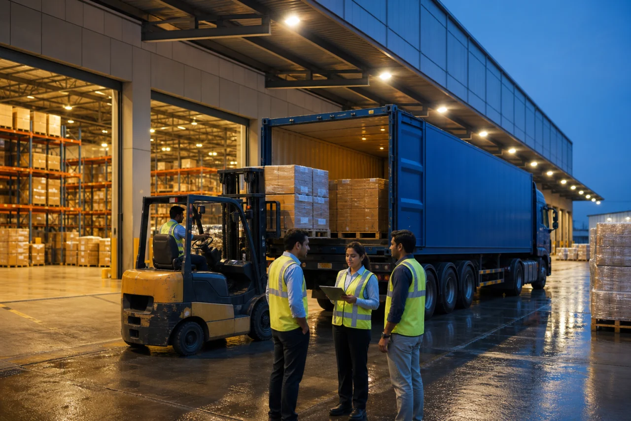 Complete 3PL Management visual for enterprise logistics service