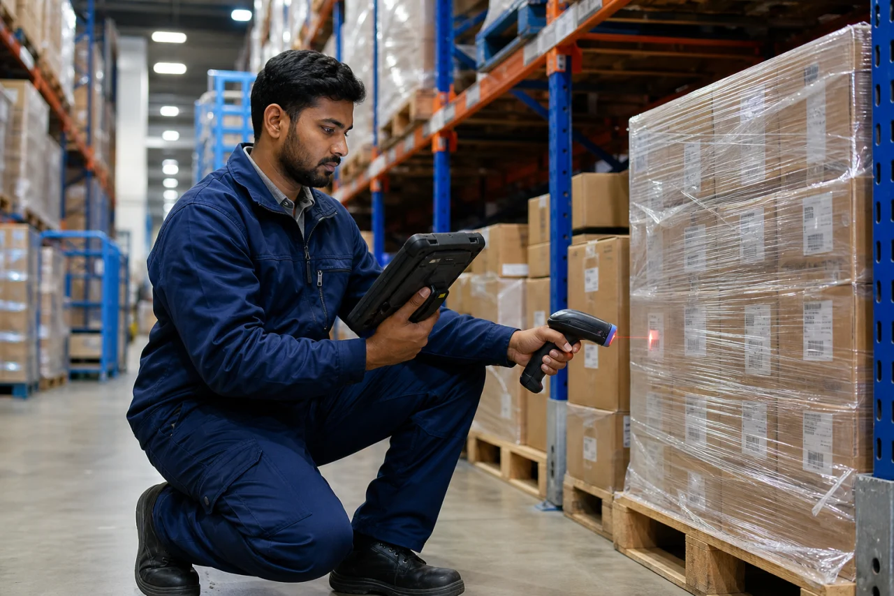 Inventory Management visual for enterprise logistics service