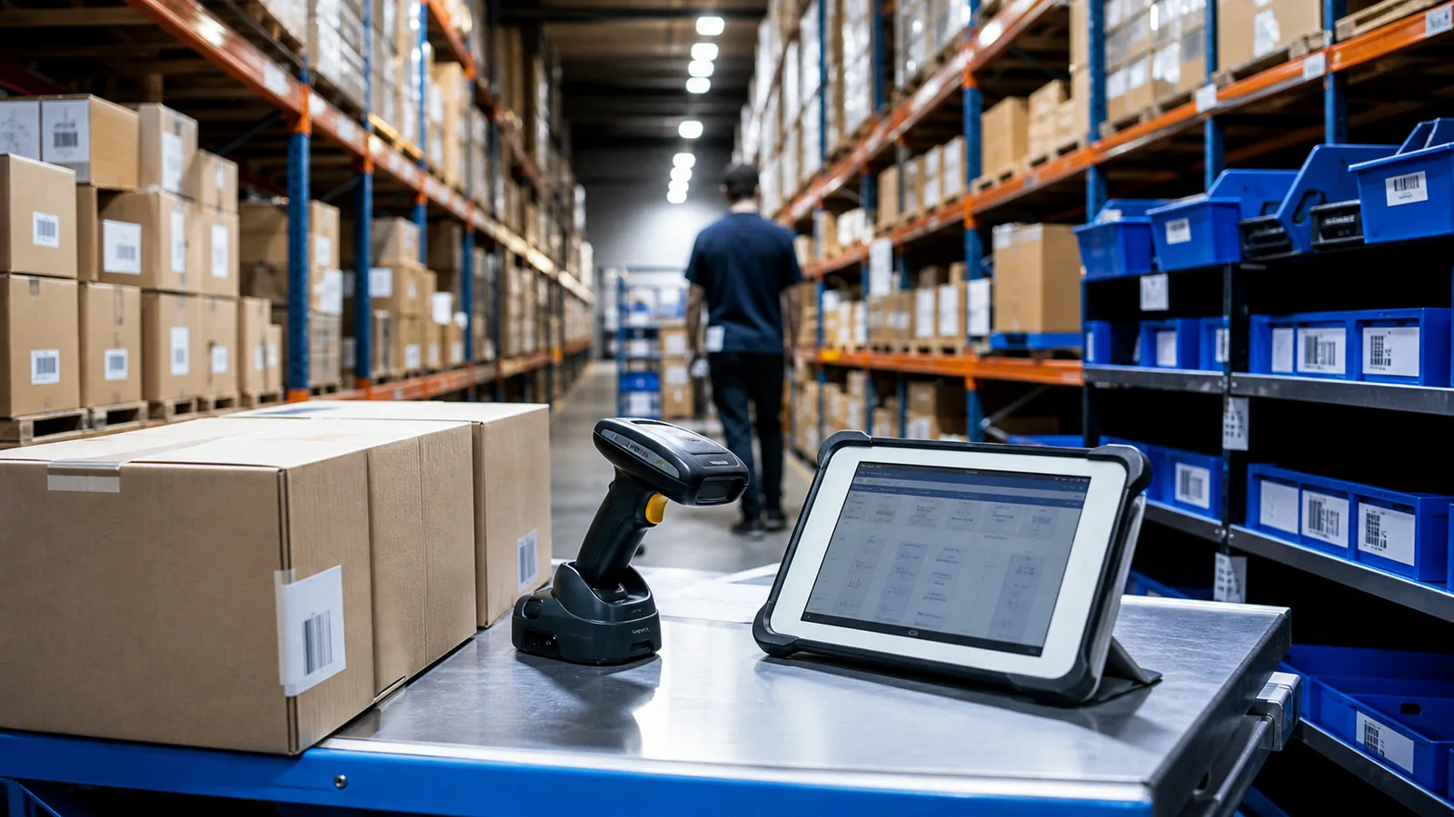 Warehouse inventory visibility and stock control